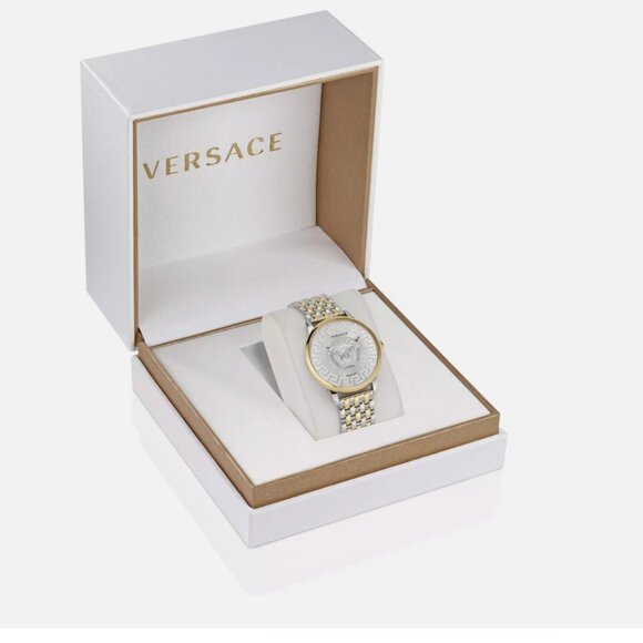 Versace Womens Medusa Two Tone 38mm Bracelet Fashion Watch main image 2